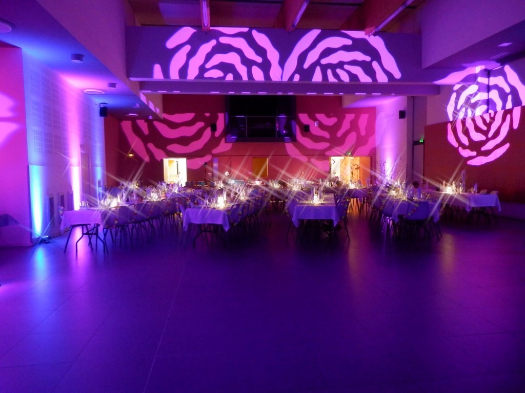 Mise en lumière de la salle